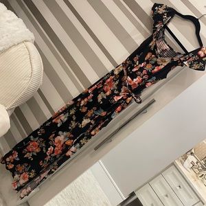 Floral maxi dress